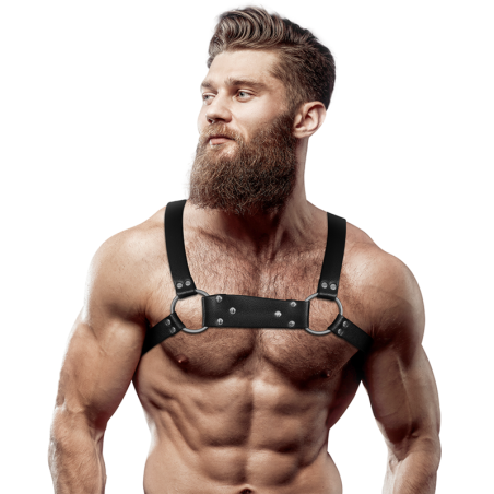 FETISH SUBMISSIVE ATTITUDE ARNES BULLDOG ECOPIEL PECHO HOMBRE TALLA M L