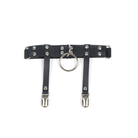 SUBBLIME 953744 LIGA PUNK DE CUERO AJUSTABLE NEGRO TALLA UNICA