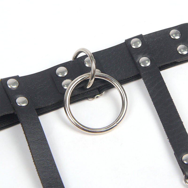 SUBBLIME 953744 LIGA PUNK DE CUERO AJUSTABLE NEGRO TALLA UNICA