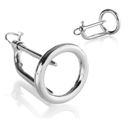 METAL HARD ANILLO GLANDE CON PLUG 2