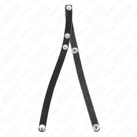 KINK ANILLO PENE CUERO CON CIERRE A PRESION 39 X 1 CM