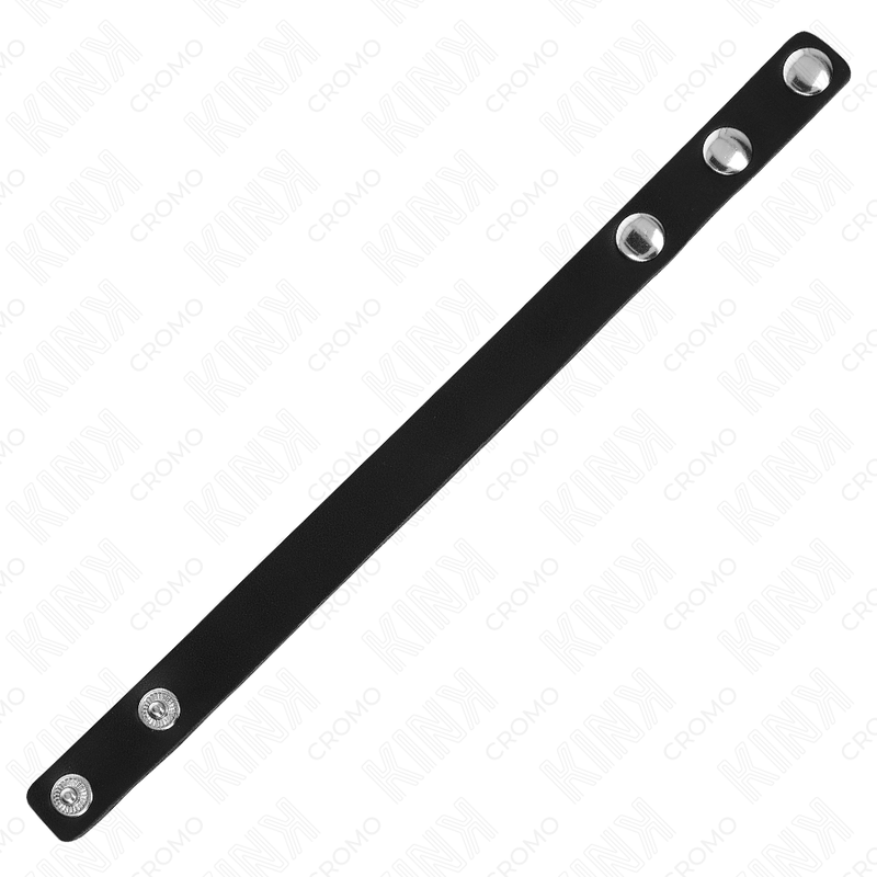 KINK ANILLO PENE CUERO CON CIERRE A PRESION 215 X 15 CM