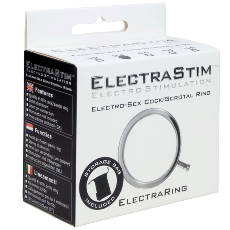 ELECTRASTIM ELECTRARINGS ANILLO METALICO PARA EL PENE 34 MM