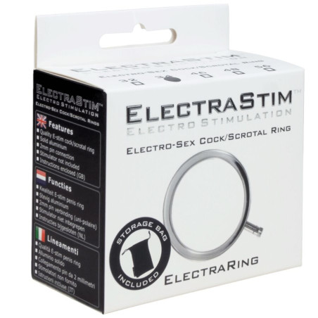 ELECTRASTIM ELECTRARINGS ANILLO METALICO PARA EL PENE 34 MM