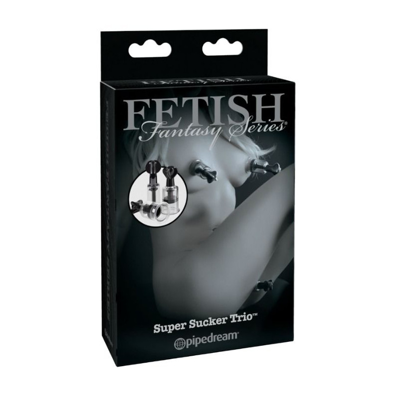 FETISH FANTASY LIMITED EDITION TRIO SUPER SUCCIONADOR PEZONES Y CLITORIS
