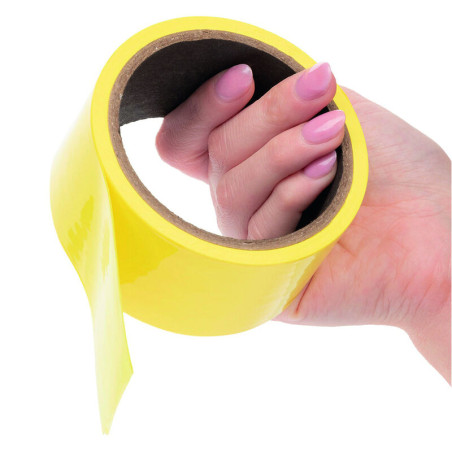 CALEXOTICS BOUNDLESS CINTA DE ESCLAVITUD AMARILLO