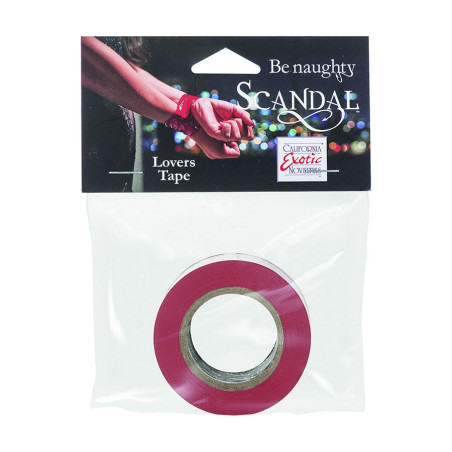 CALEXOTICS SCANDAL CINTA DE BONDAGE ROJA