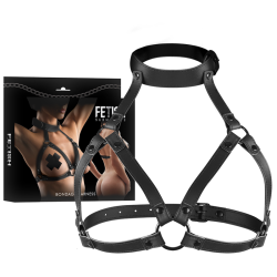FETISH SUBMISSIVE BONDAGE ARNES AJUSTABLE PECHO 2