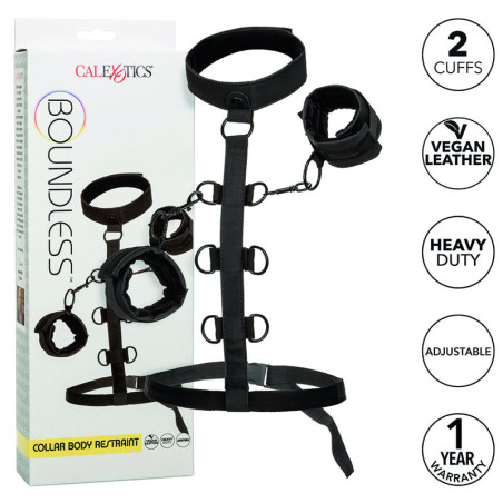 CALEXOTICS BOUNDLESS SUJECCION DEL CUERPO Y EL CUELLO