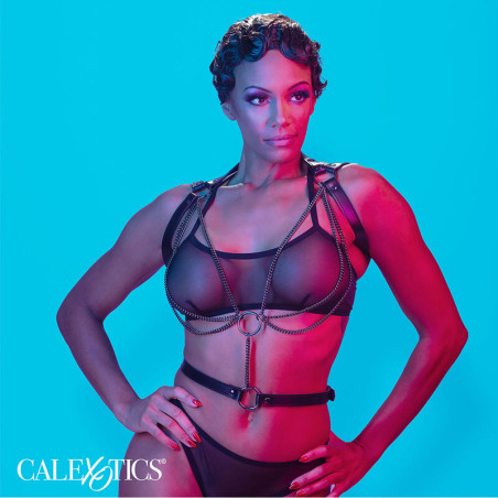 CALEXOTICS EUPHORIA ARNES ESTILO CABESTRO CON MULTIPLES CADENAS PREMIUM