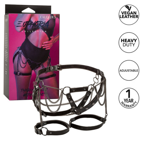 CALEXOTICS EUPHORIA ARNES DE MUSLO CON CADENAS PREMIUM