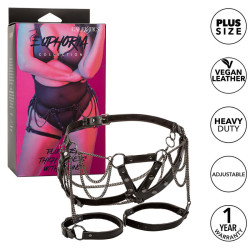CALEXOTICS EUPHORIA ARNES DE MUSLO CON CADENAS PREMIUM TALLA PLUS 2