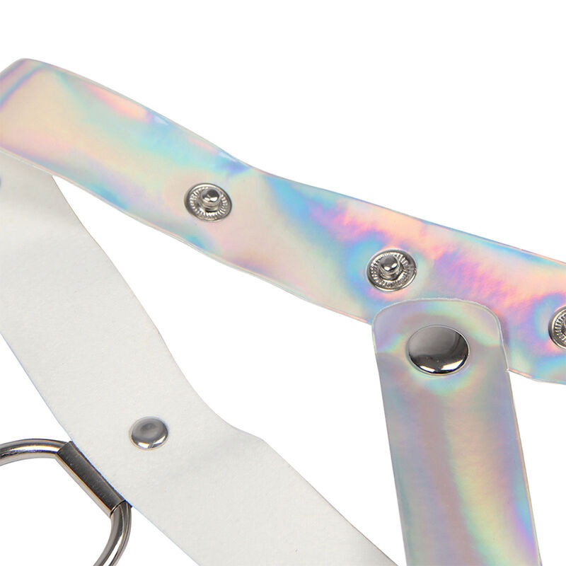 SUBBLIME 953737 ARNES DE PECHO CON ANILLOS Y CADENAS PLATA TALLA UNICA