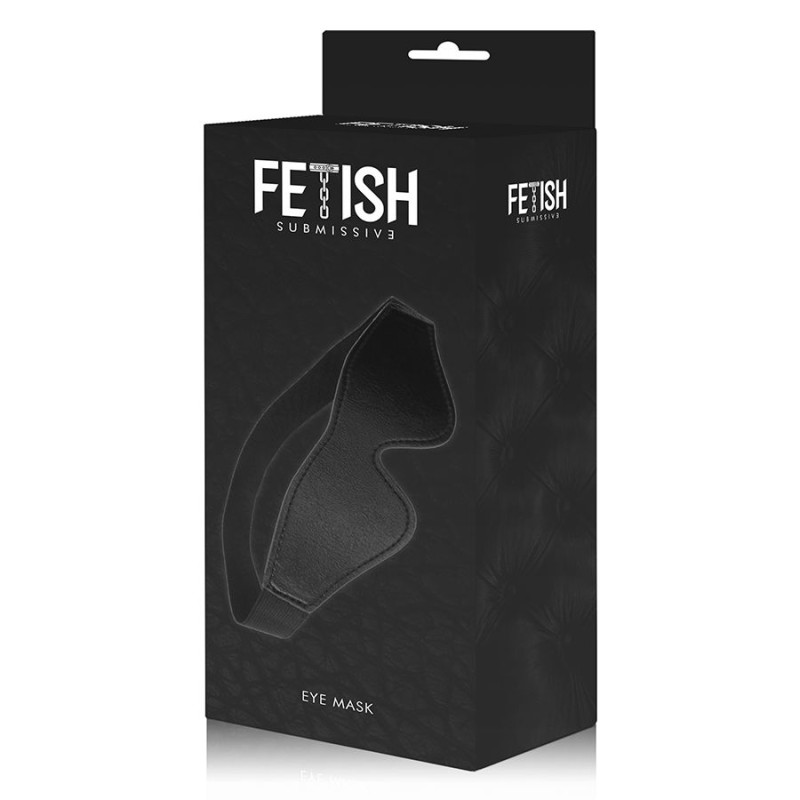 FETISH SUBMISSIVE ANTIFAZ CUERO VEGANO CON FORRO DE NEOPRENO