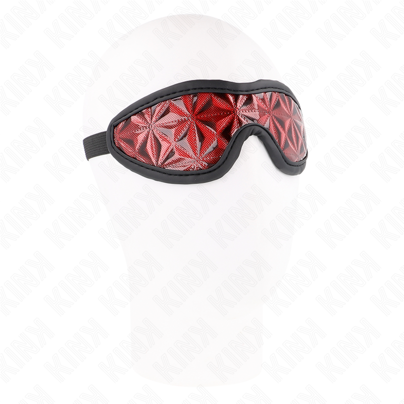 KINK VENDA CON PATRON DE DIAMANTES ROJO 205 x 6 CM