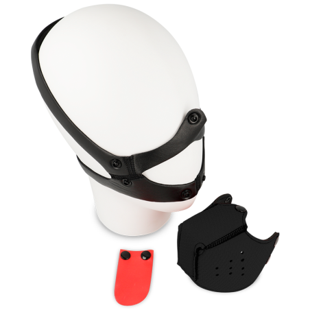 OHMAMA FETISH BOZAL PERRO NEGRO