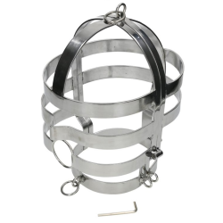METAL HARD MASCARA CON COLLAR ACERO 2