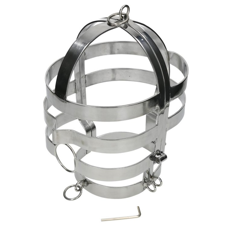 METAL HARD MASCARA CON COLLAR ACERO