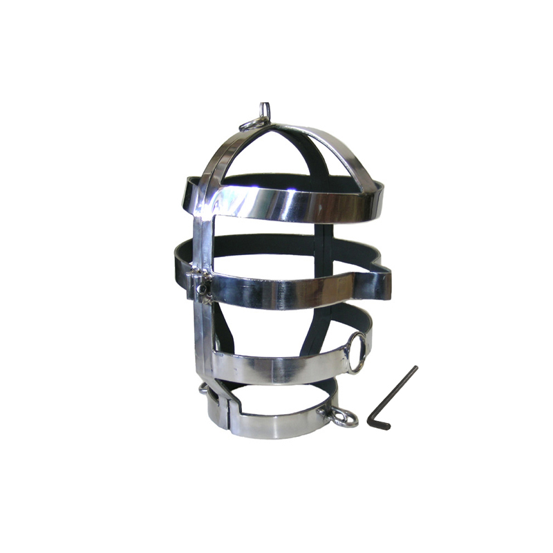 METAL HARD MASCARA CON COLLAR ACERO