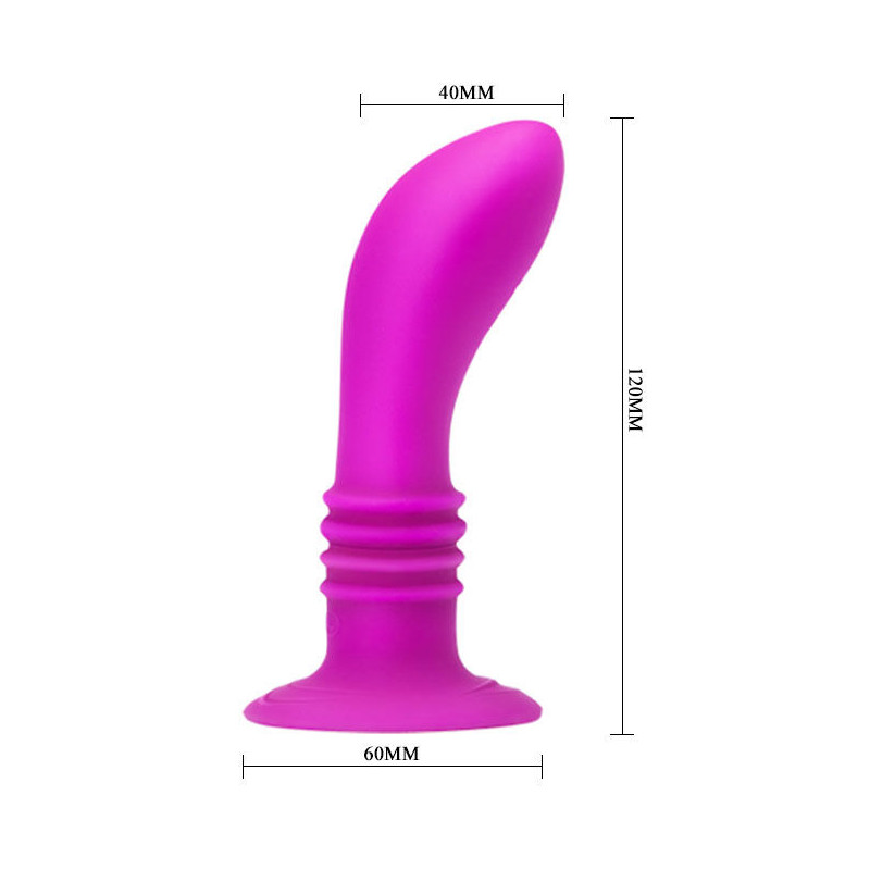 PRETTY LOVE BOOTY PASSION PLUG CON VIBRACION 10V