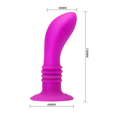 PRETTY LOVE BOOTY PASSION PLUG CON VIBRACION 10V