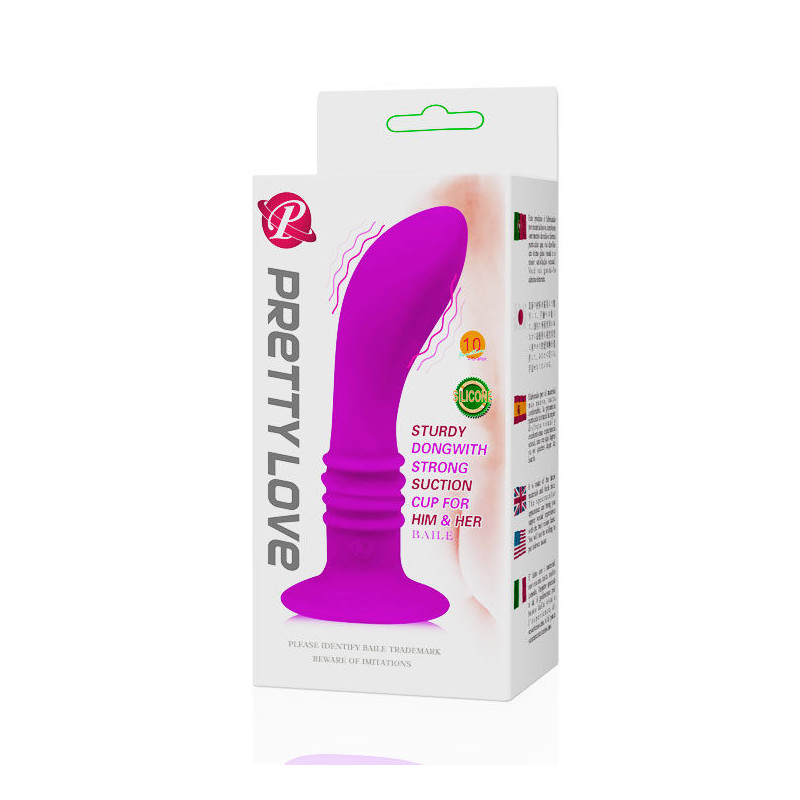 PRETTY LOVE BOOTY PASSION PLUG CON VIBRACION 10V