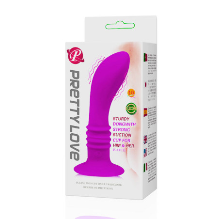 PRETTY LOVE BOOTY PASSION PLUG CON VIBRACION 10V