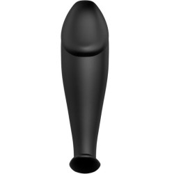PRETTY LOVE PLUG ANAL SILICONA FORMA PENE NEGRO 2