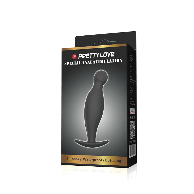 PRETTY LOVE PLUG ANAL SILICONA 117 CM NEGRO