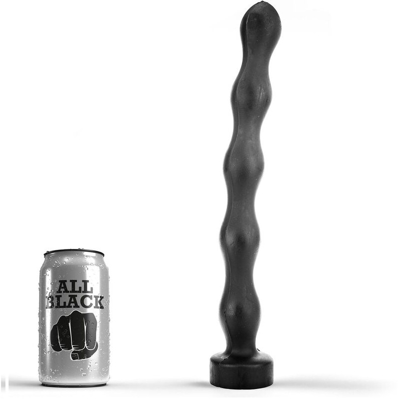 ALL BLACK ANAL PLUG BALL 32 CM