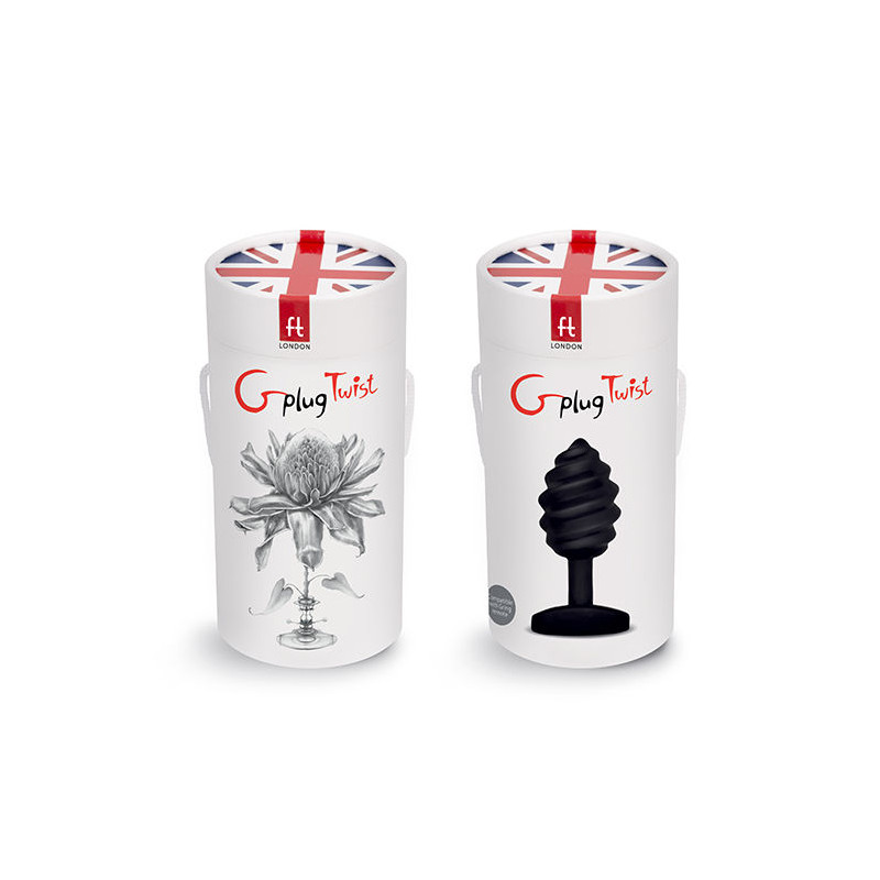 G VIBE GPLUG TWIST CON VIBRACION NEGRO