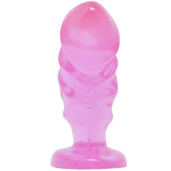 BAILE PLUG ANAL UNISEX CON VENTOSA ROSA 2