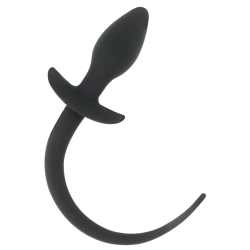 DARKNESS PLUG ANAL 28 CM SILICONA NEGRO 2