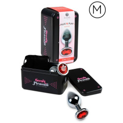 SECRETPLAY ANAL PLUG ROJO M 2
