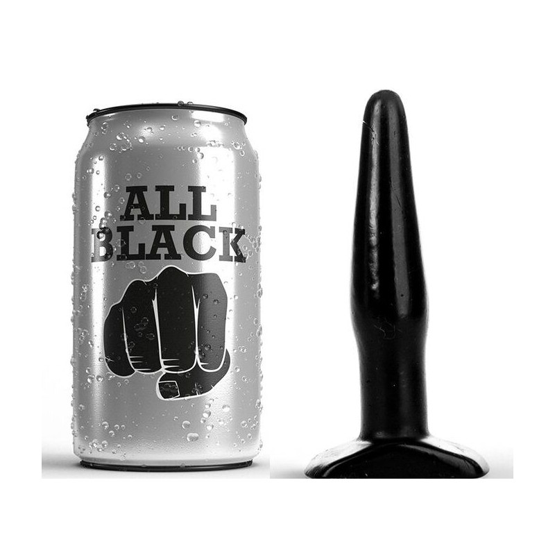 ALL BLACK PLUG NEGRO 11 CM