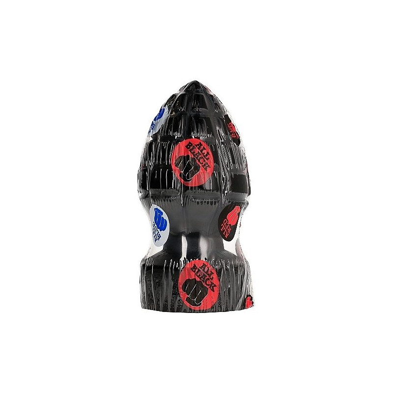 ALL BLACK PLUG ANAL 14 CM