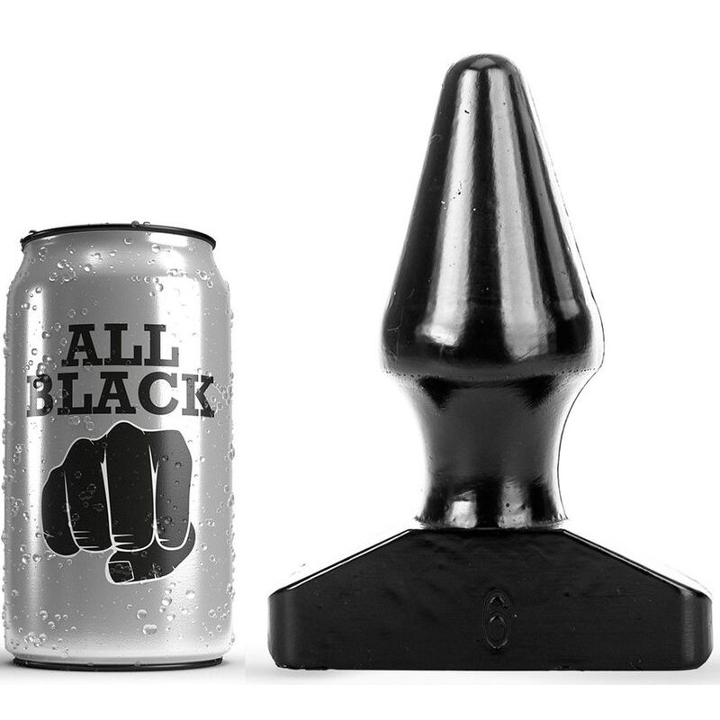 ALL BLACK PLUG ANAL 155 CM