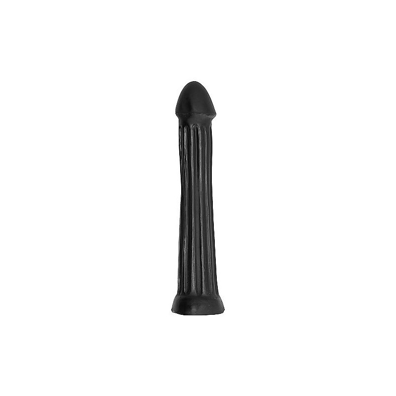 ALL BLACK PLUG DILDO 31 CM