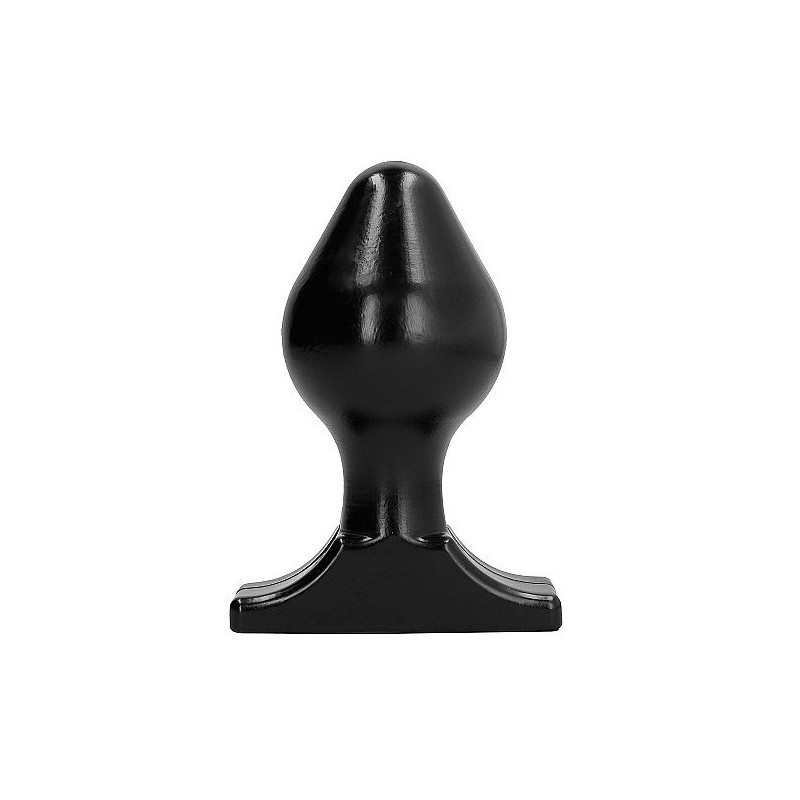ALL BLACK ANAL PLUG 16X8 CM