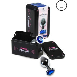 SECRETPLAY PLUG ANAL AZUL L 2