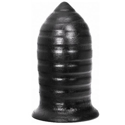 ALL BLACK ANAL PLUG 16 CM 2