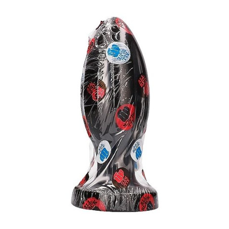 ALL BLACK ANAL PLUG 21 CM