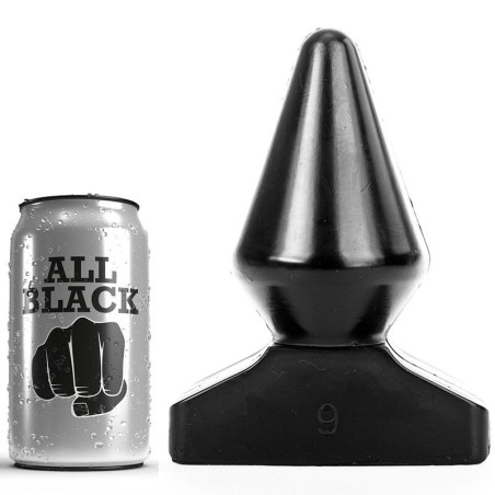 ALL BLACK ANAL PLUG 185 CM