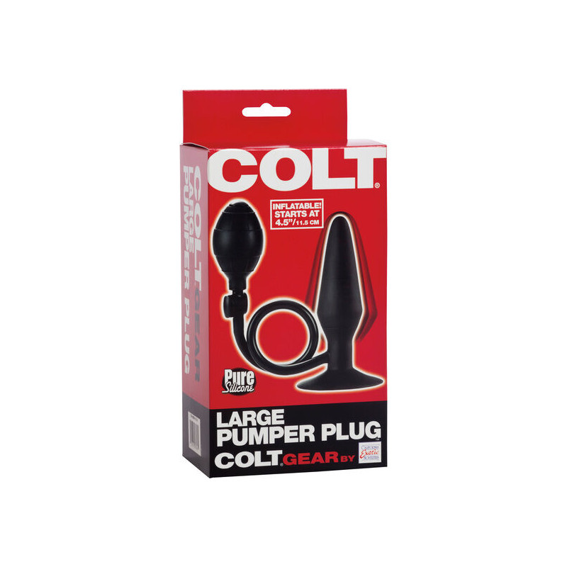 CALEXOTICS COLT LARGE PUMPER PLUG NEGRO