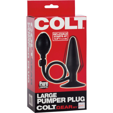 CALEXOTICS COLT LARGE PUMPER PLUG NEGRO