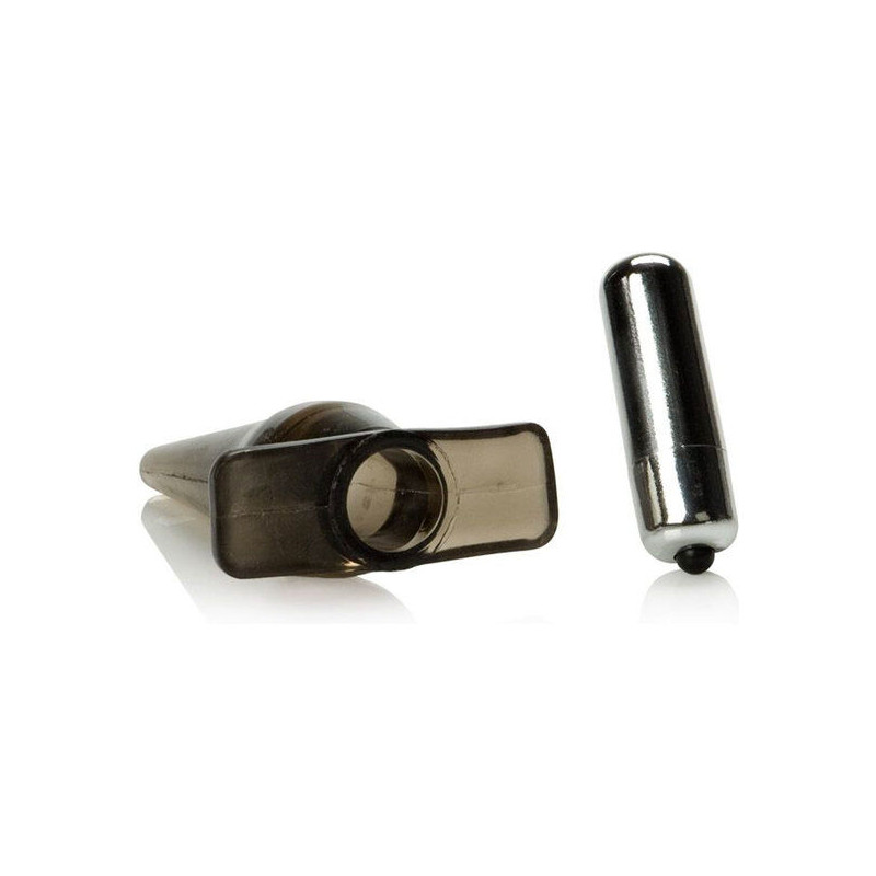 CALEXOTICS PLUG MINI VIBRO TEASE VIBRADOR NEGRO