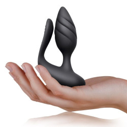 ROCKS OFF COCKTAIL PLUG CONTROL REMOTO NEGRO 2