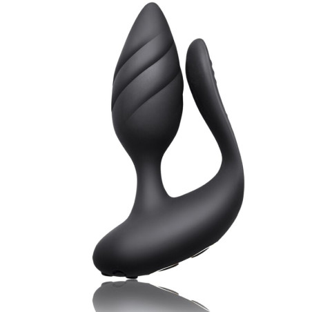 ROCKS OFF COCKTAIL PLUG CONTROL REMOTO NEGRO