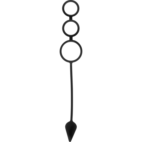 OHMAMA FETISH ANILLOS Y PLUG SILICONA