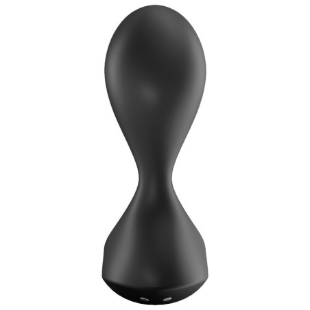 SATISFYER SWEET SEAL PLUG VIBRADOR APP NEGRO